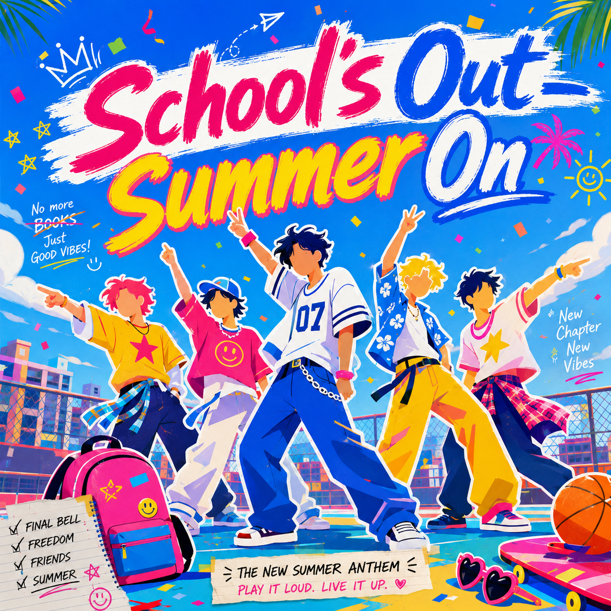 Cover zum Song Schools Out Summer On